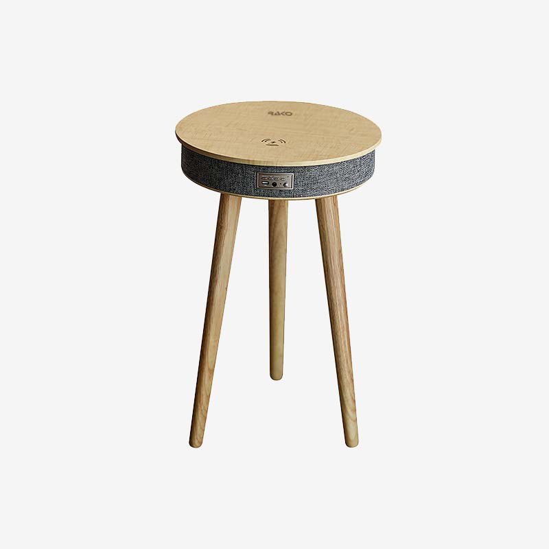 Rako Smart Multimedia Table with Speaker and Wireless Charger 9000MAh. Rako Smart Multimedia Table with Speaker and Wireless Charger 9000MAh.